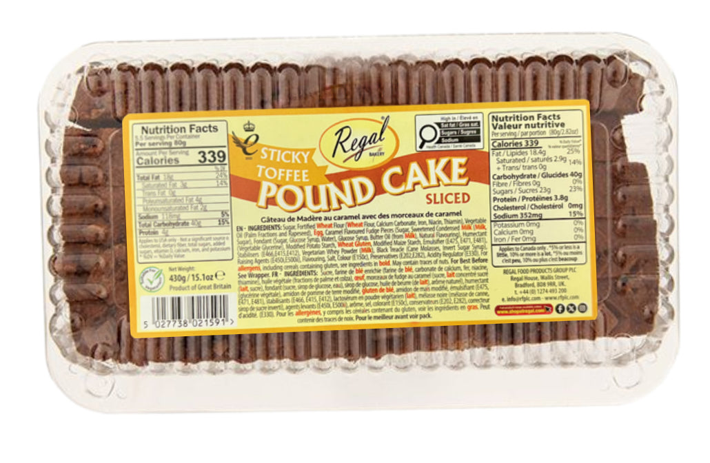 Sticky Toffee Pound Cake