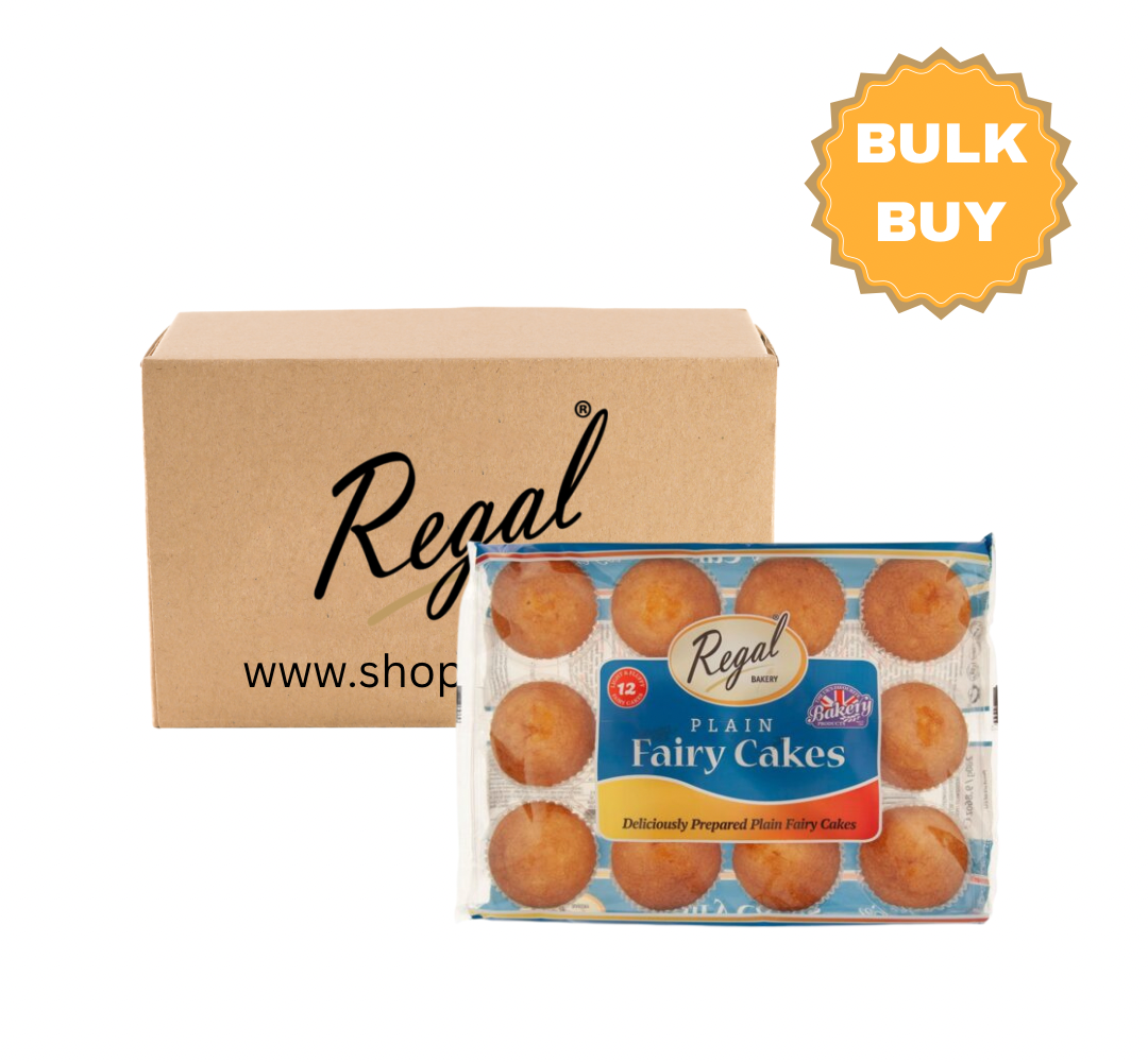 Plain Fairy Cakes (12 pcs/case)