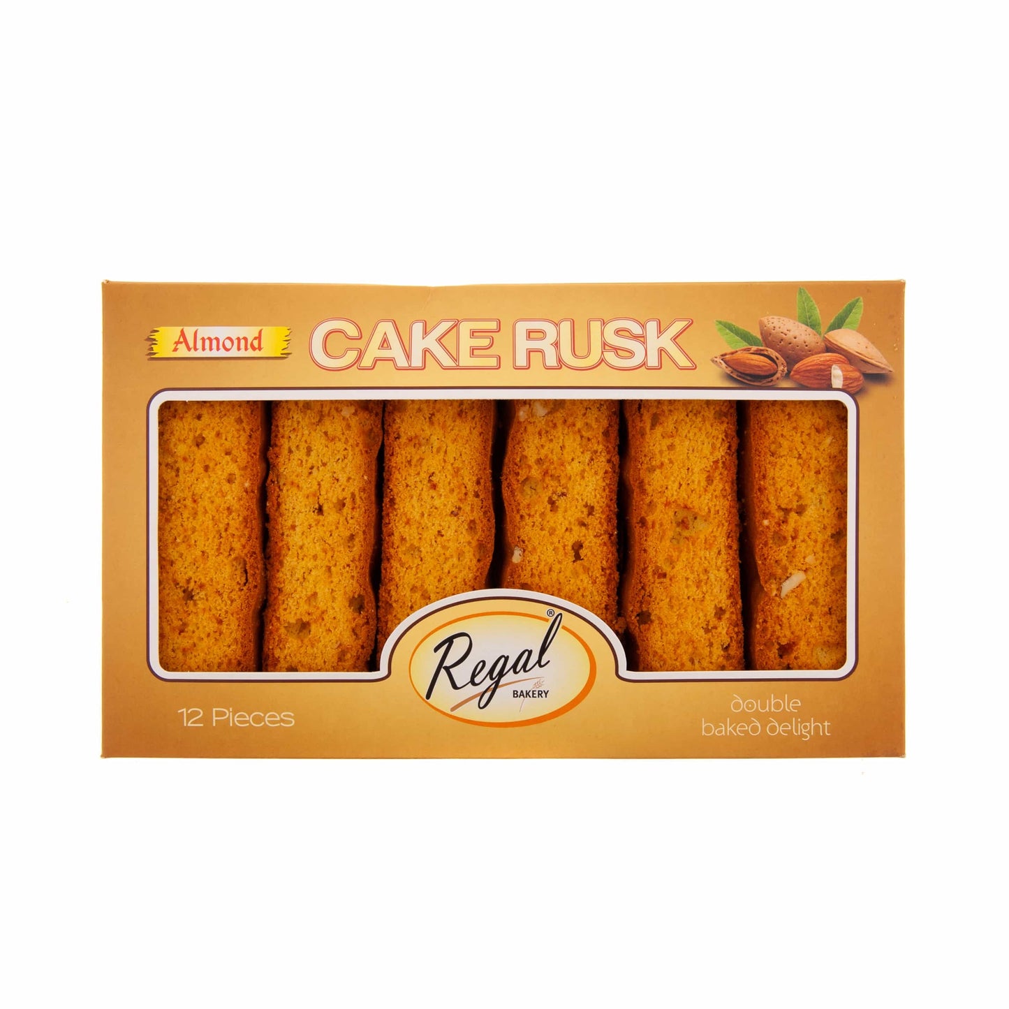 Almond Cake Rusk Tray 12pc