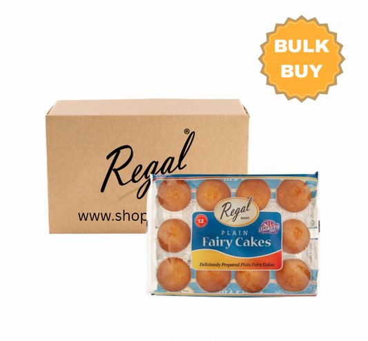 Plain Fairy Cakes (12 pcs/case)