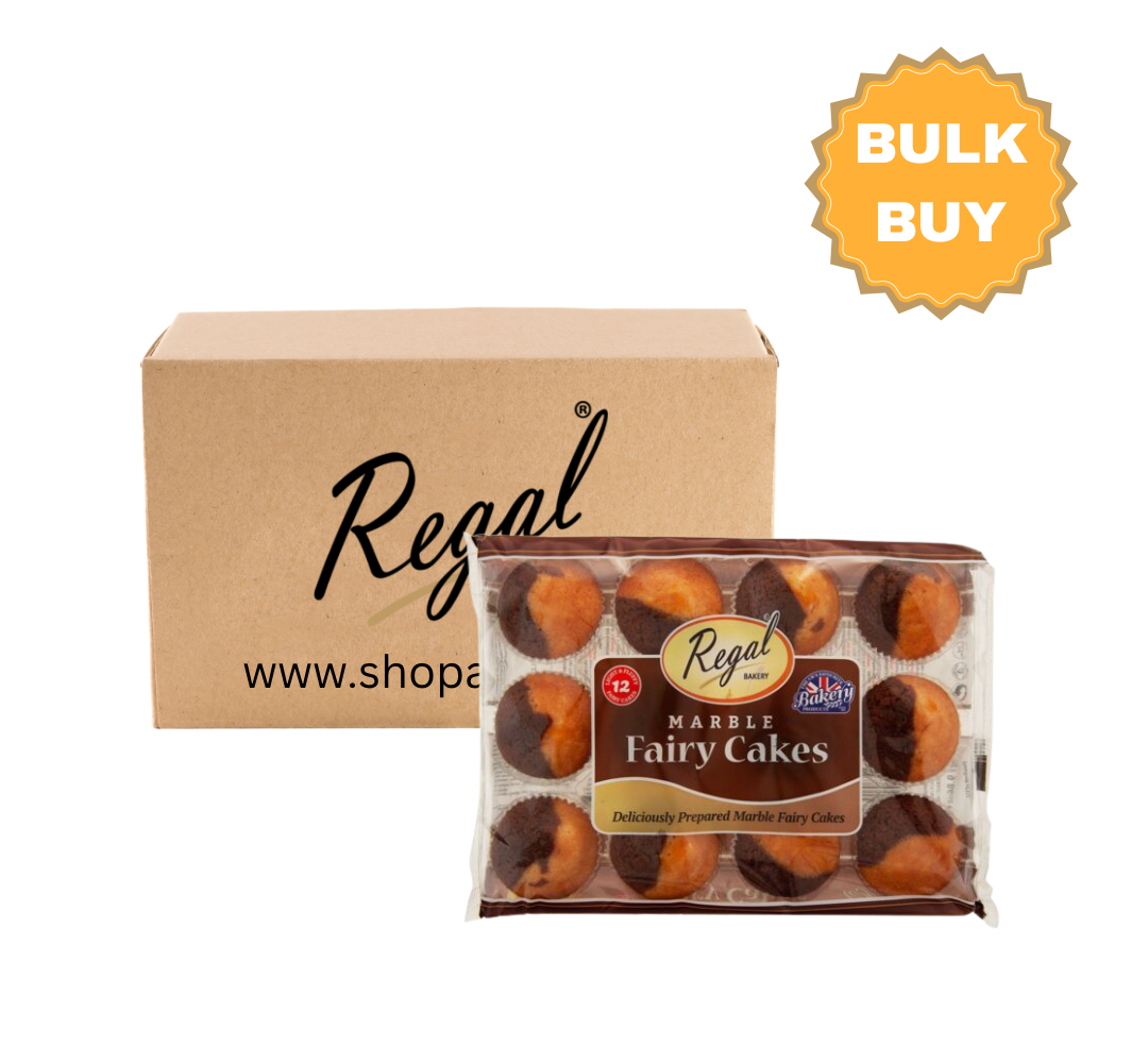 Marble Fairy Cakes (12 pcs/case)