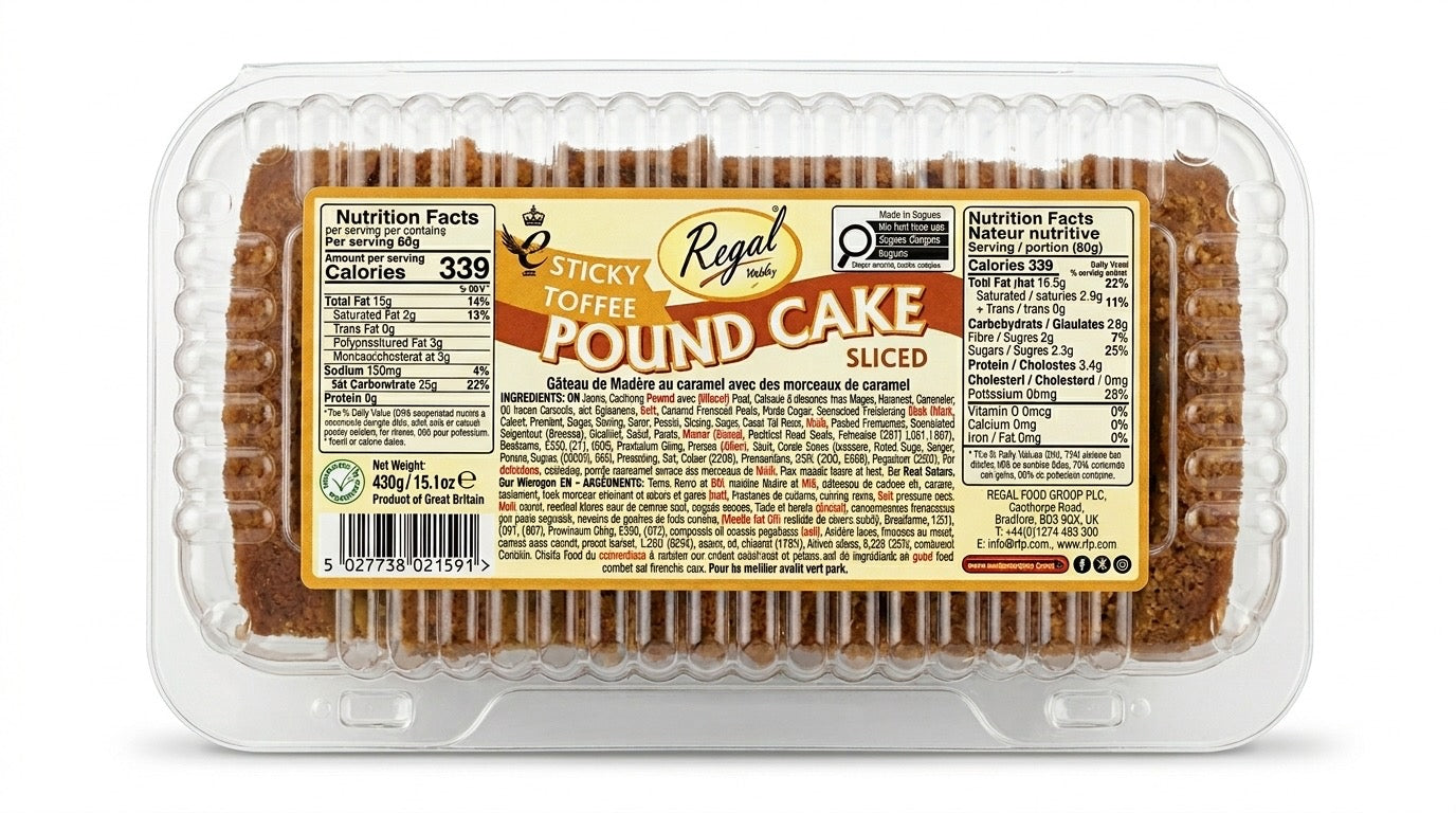 Sticky Toffee Pound Cake