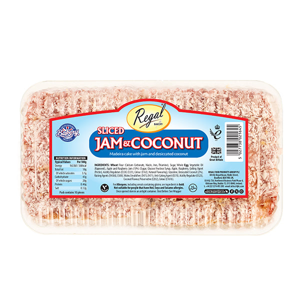 Jam & Coconut Pound Cake